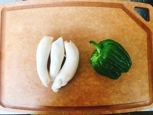 青椒素炒杏鲍菇