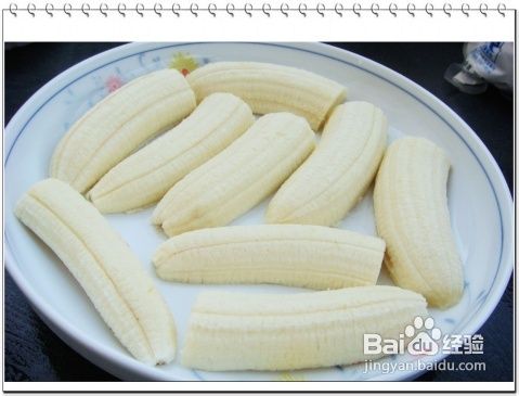 [甜点]芝麻香蕉(原创)