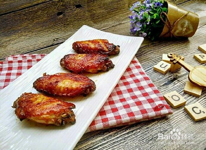 空气炸锅版的蜂蜜烤翅的做法!!!