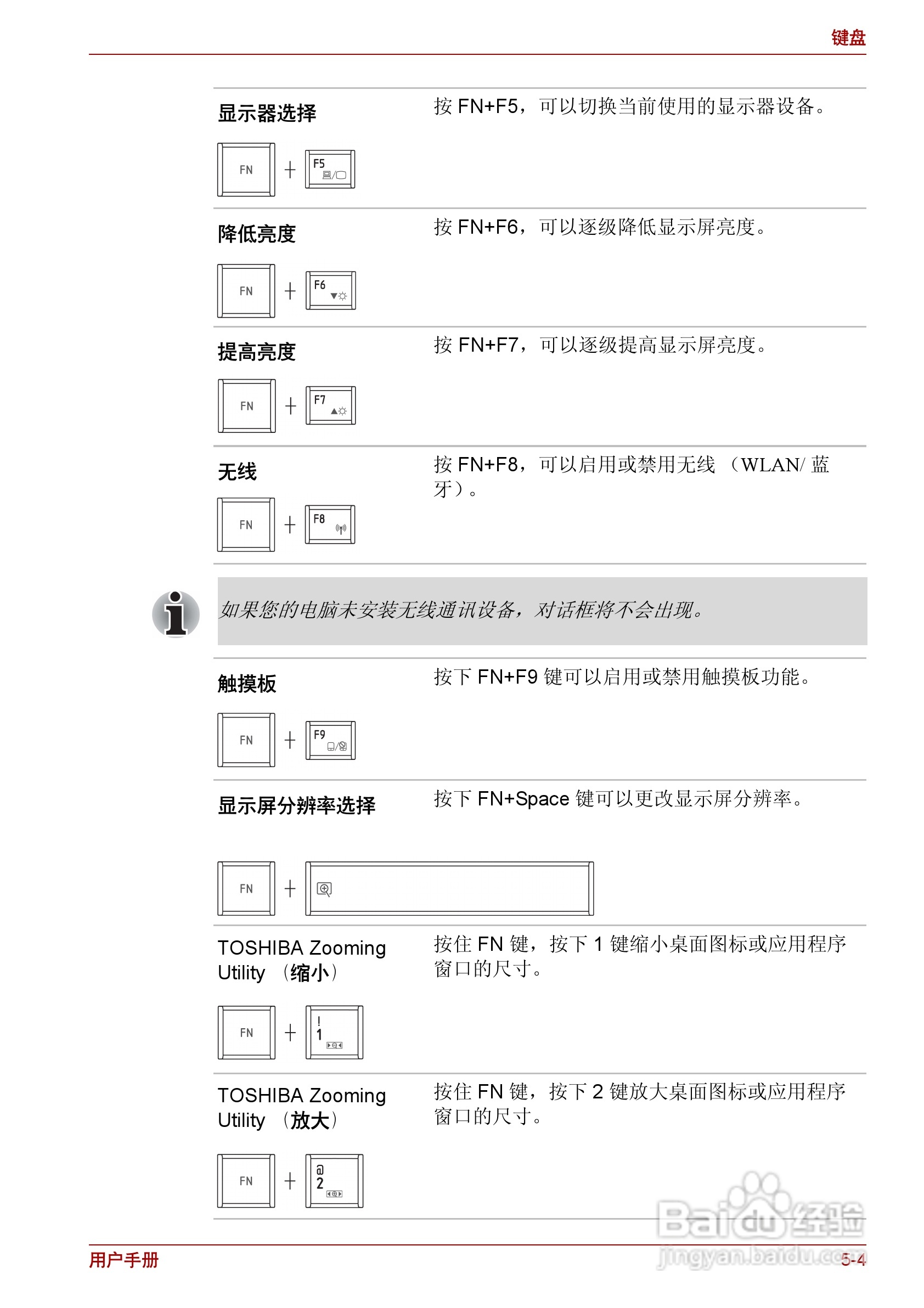 东芝Satellite L630笔记本电脑使用说明书:[11]