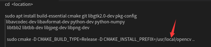 Linux系统上编译安装OpenCV教程