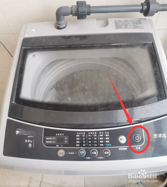 普通洗衣机使用步骤