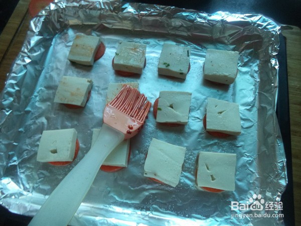 制作美味烤豆腐