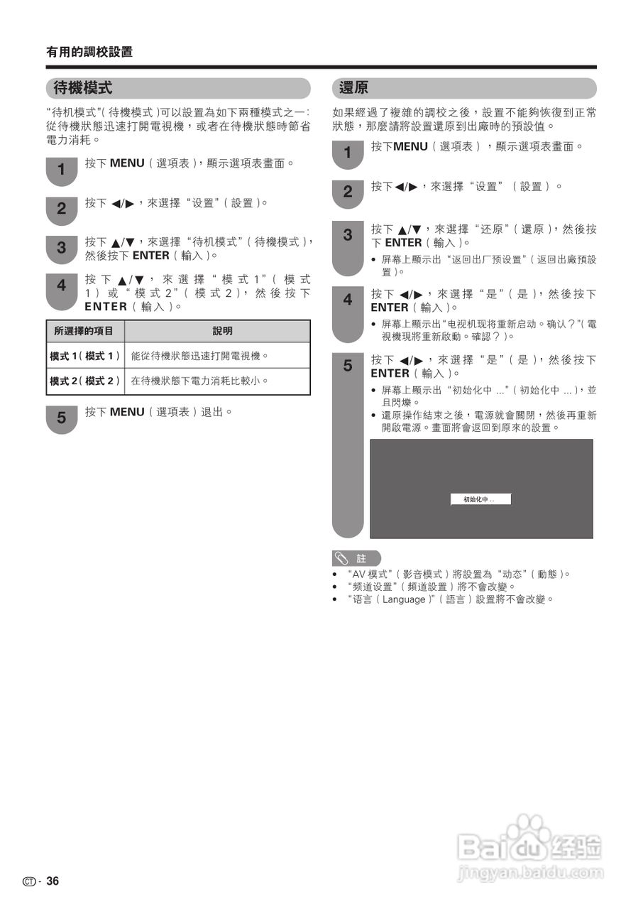 声宝LC-42P7H型液晶电视机说明书:[4]