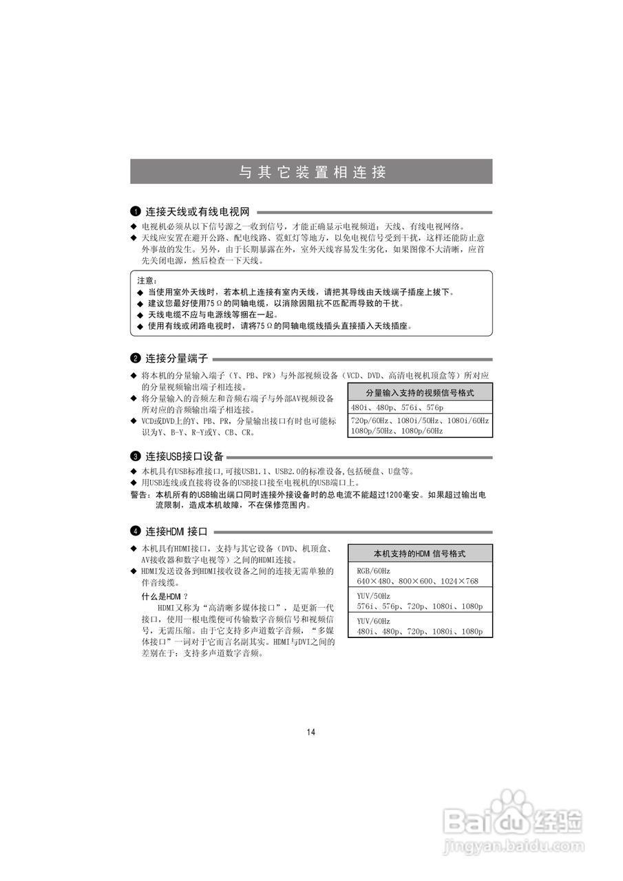 海信LED50K320DX3D液晶彩电使用说明书:[2]