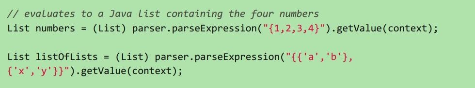 内联list、map、数组构造、方法