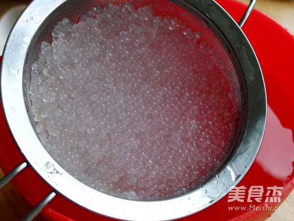 酒酿南瓜西米露