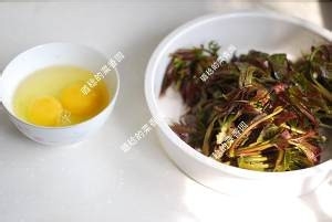 食补佳品香椿芽炒鸡蛋的做法