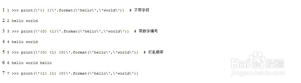 什么是Python格式