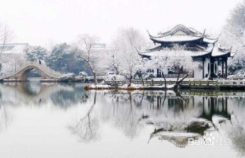 冬天的西湖怎么形容