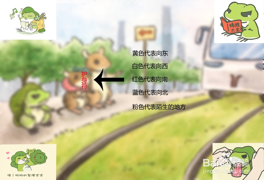 旅行青蛙攻略护身符