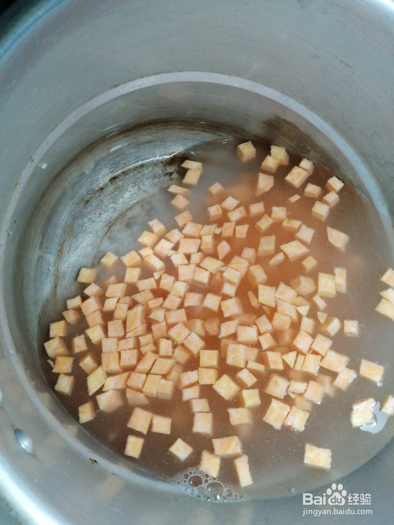 赞不绝口的地瓜米粥