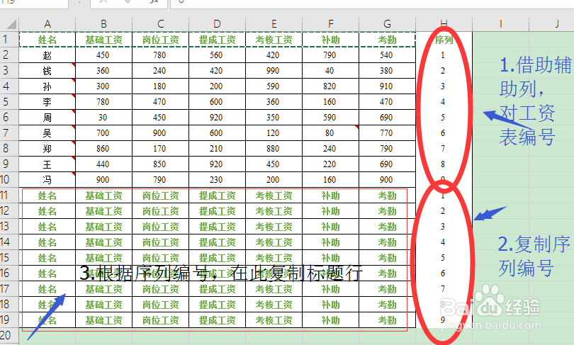 静态工资条的n种最简做法