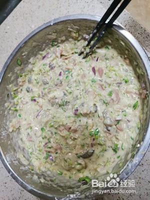 熏肉蔬菜饼的做法