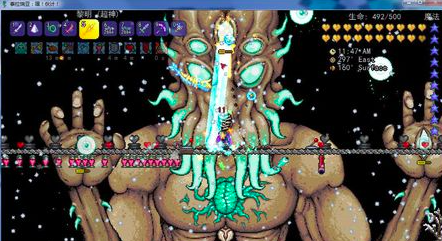 电脑盘泰拉瑞亚怎么打神庙