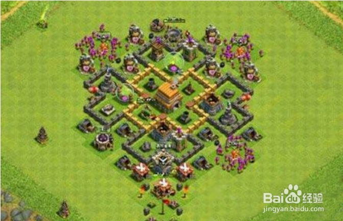 部落冲突6本阵型