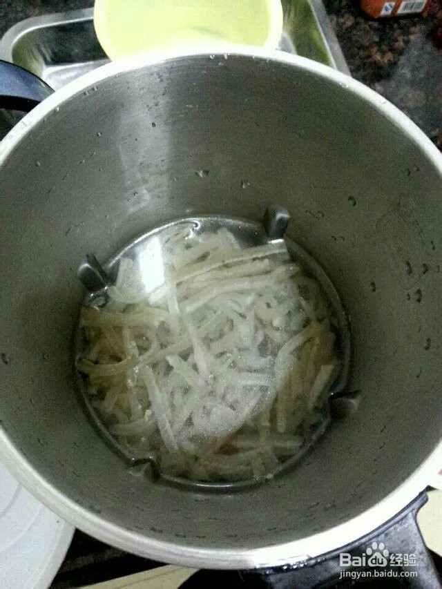 豆浆机巧做猪皮冻