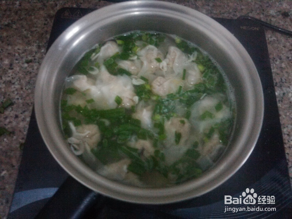 沙县小吃在家做之DIY扁肉