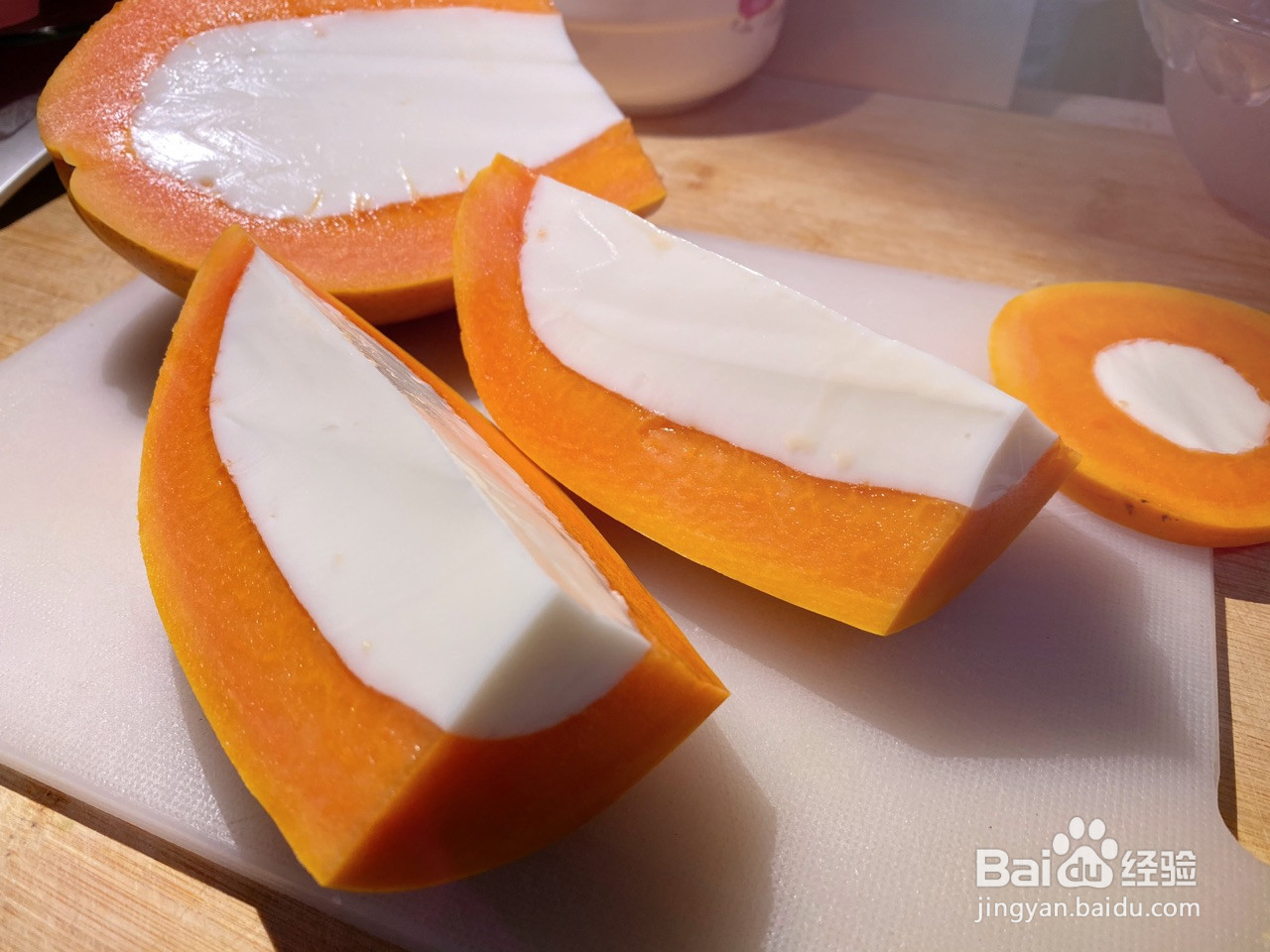 木瓜椰奶冻的做法