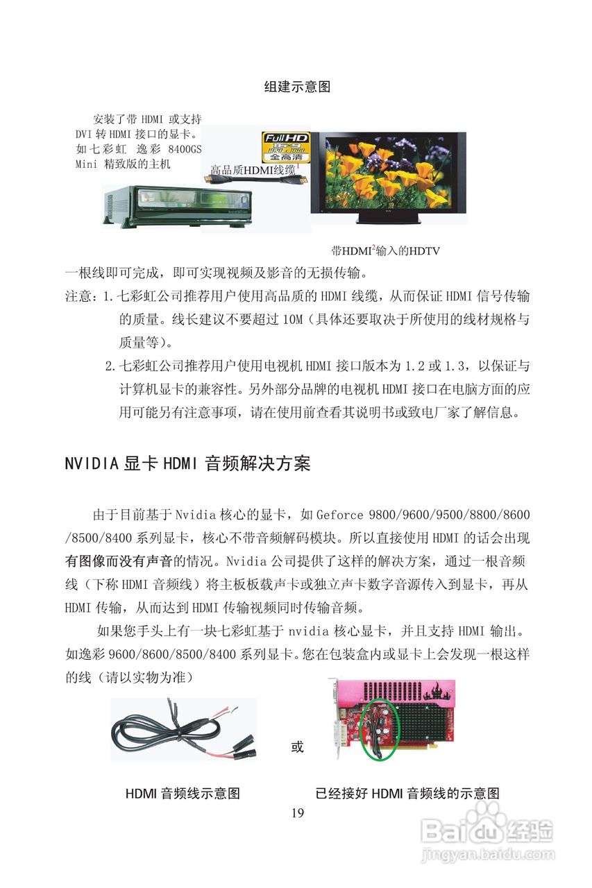 七彩虹:逸彩9600GSO-GD2 CF黄金版 TC 1G M20说明书:[3]