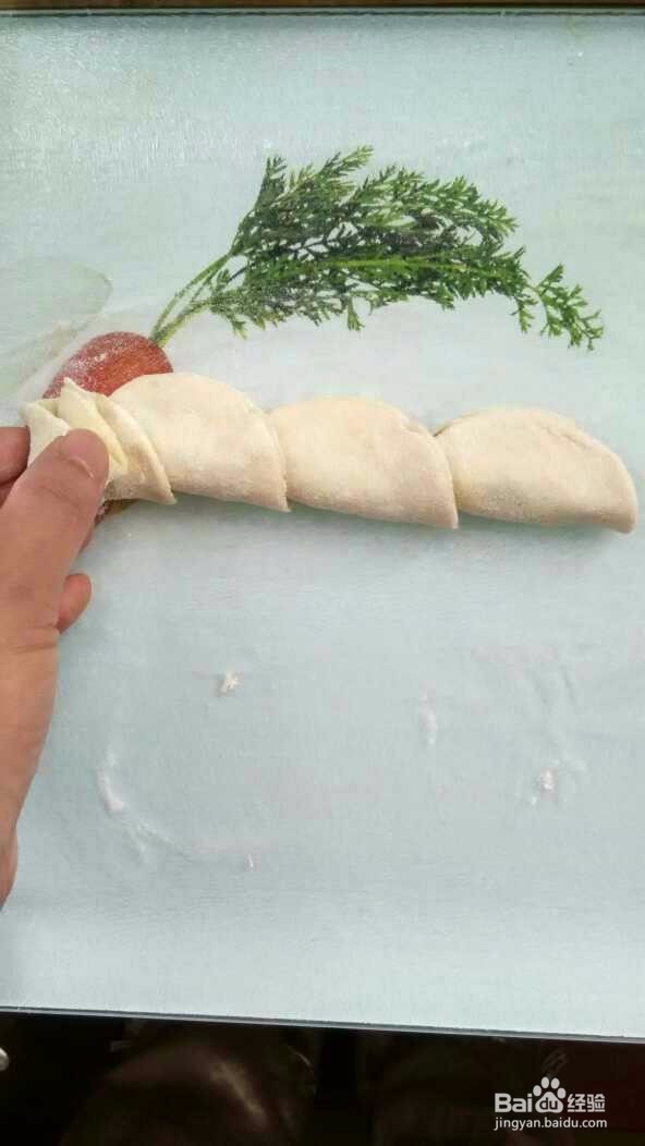 美味好看的玫瑰花豆沙卷