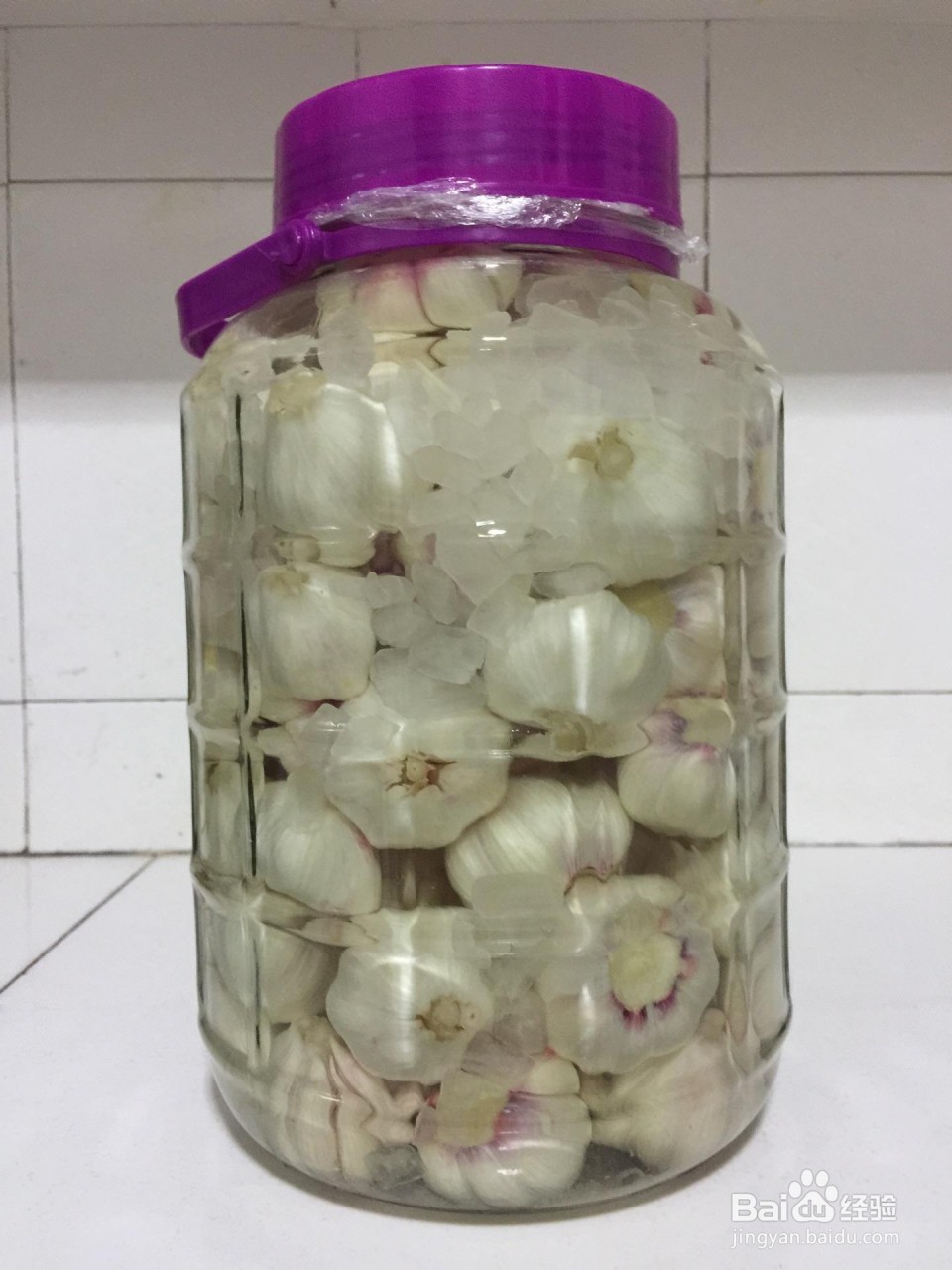 水晶糖蒜的腌制方法