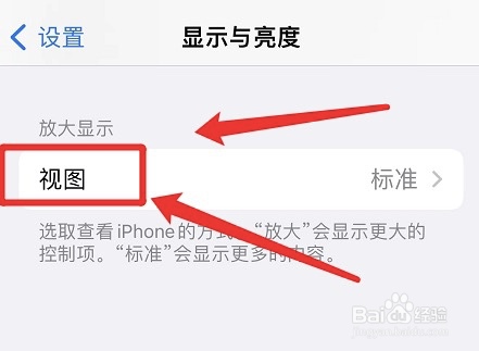 怎么设置iphone放大视图功能
