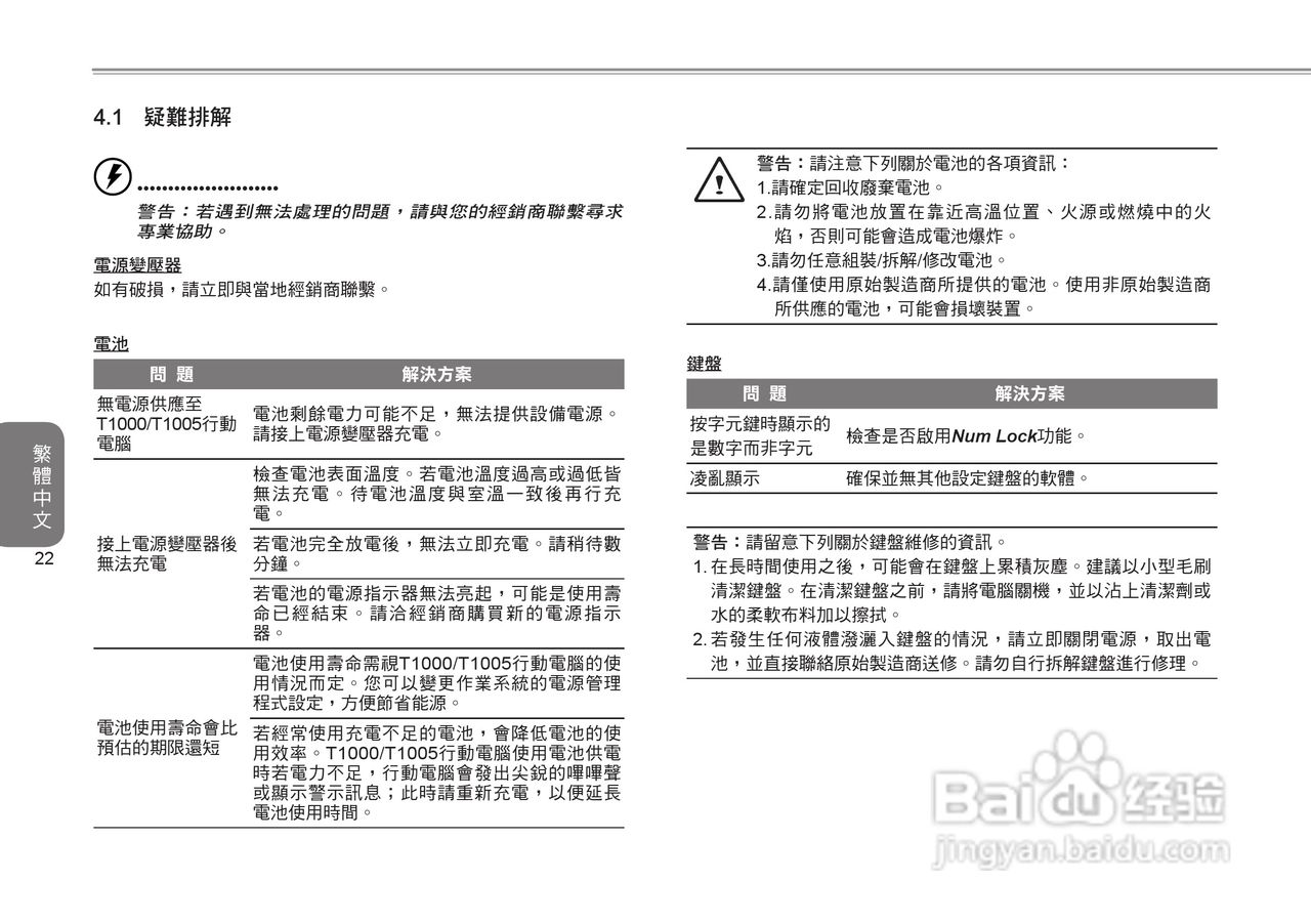 技嘉T1005笔记本电脑使用说明书:[4]