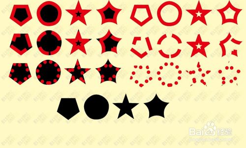 程太太学PS之——几何形状工具(多边形工具)