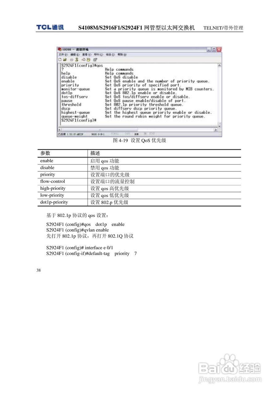 TCL王牌交换机S2916F1型说明书:[5]