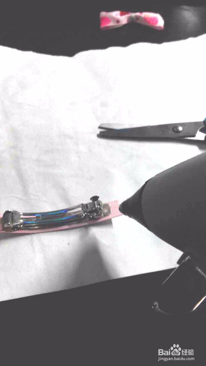 儿童头饰蝴蝶结手工diy