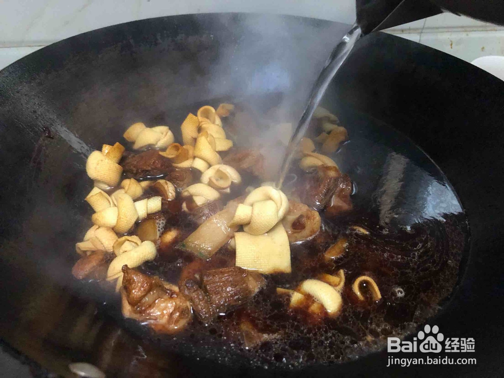 制作百叶结烧肉的攻略
