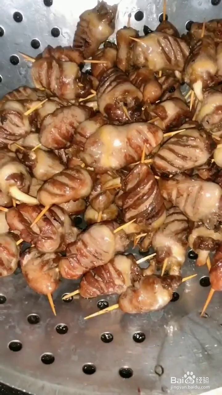 如何制作好吃的牙签鸡心？