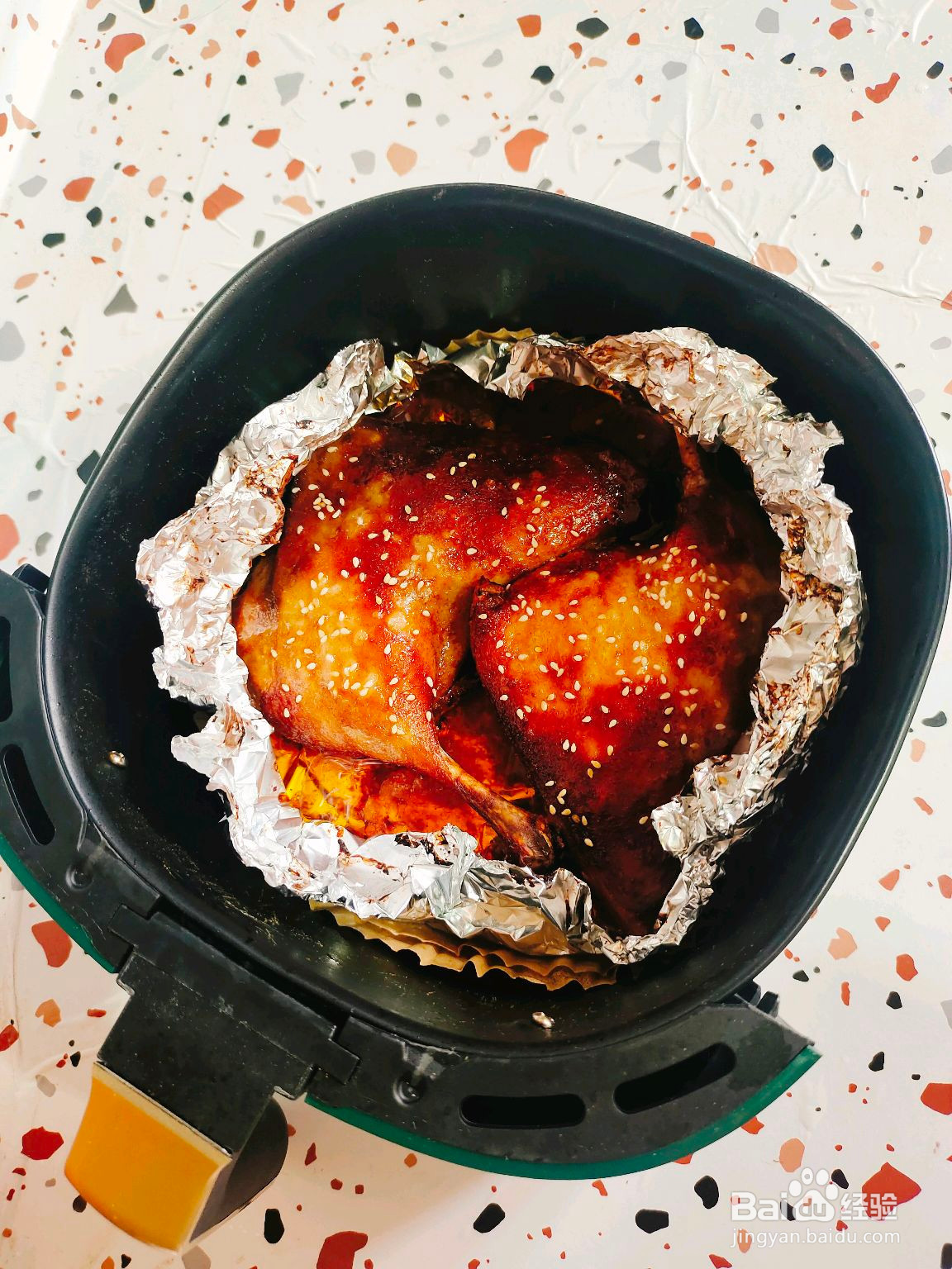 空气炸锅烤鸭腿的做法
