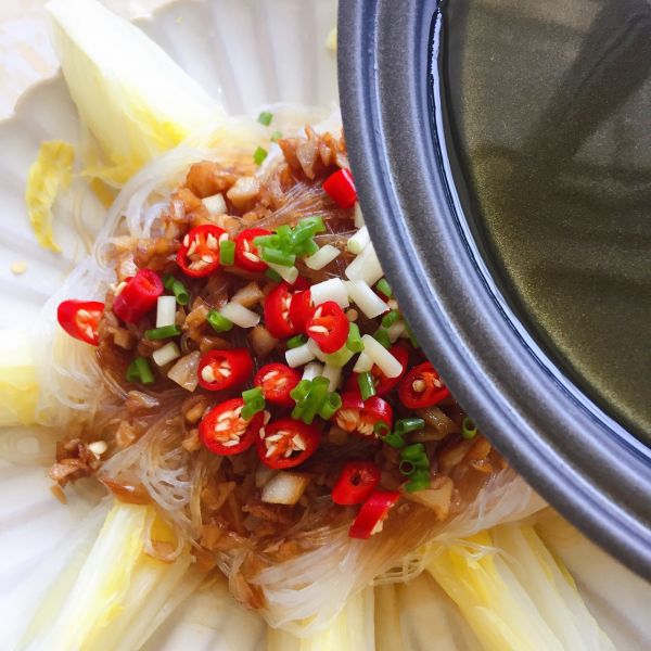 蒜蓉粉丝娃娃菜