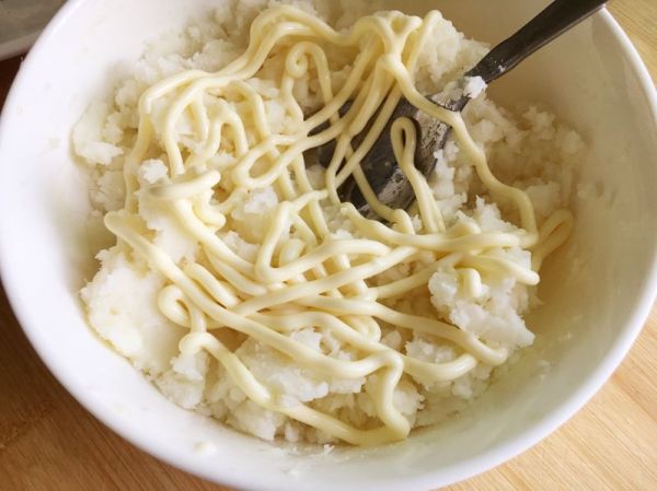 西兰花山药沙拉球