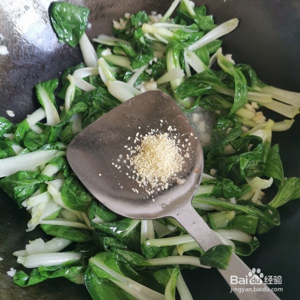 蒜蓉小青菜的做法