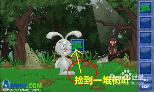 在线小游戏:聪明的兔子-猫头鹰关通关攻略