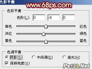 怎样用PS调出树林美女图片甜美的青绿色