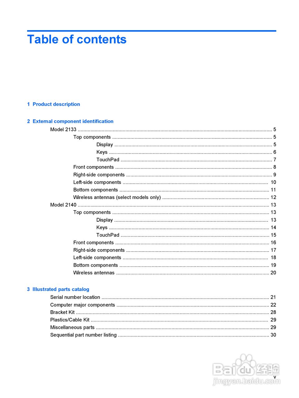 惠普(康柏) HP Mini 2140 Notebook PC笔记本电脑说明:[1]