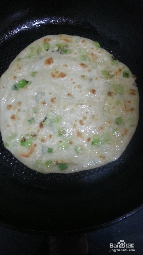 家常版葱油饼的做法