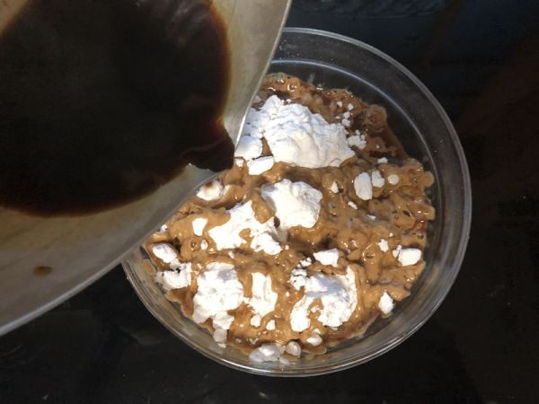 珍珠西米蜜豆椰汁