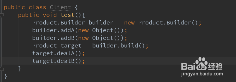 设计模式：建造者模式