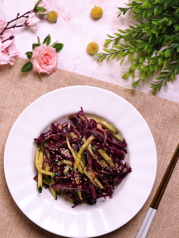 紫包菜的做法