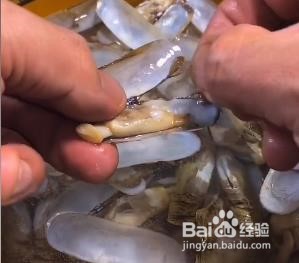辣炒蛏子的做法
