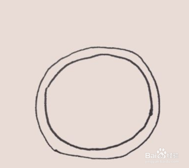 如何画一个指南针