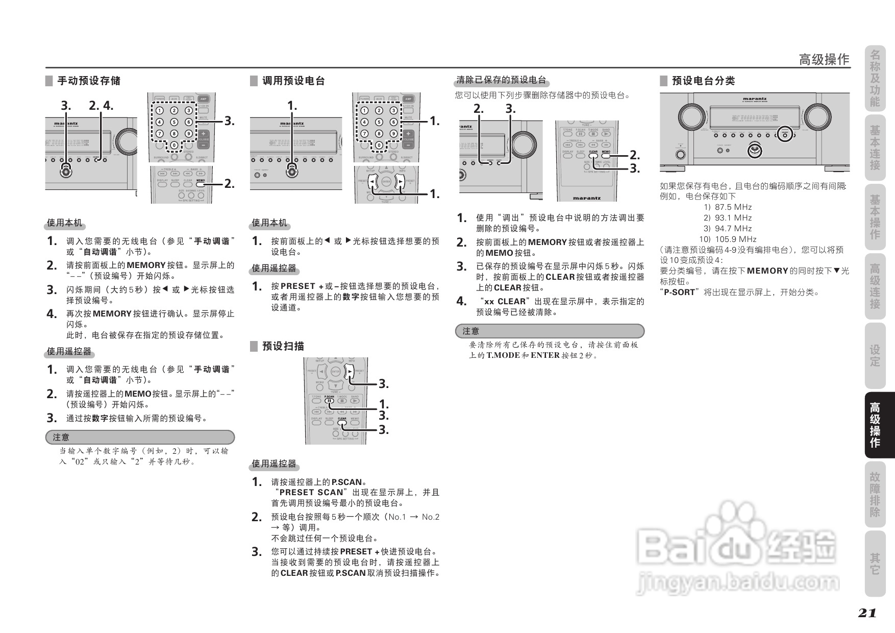 马兰士SR3053功放使用说明书:[2]