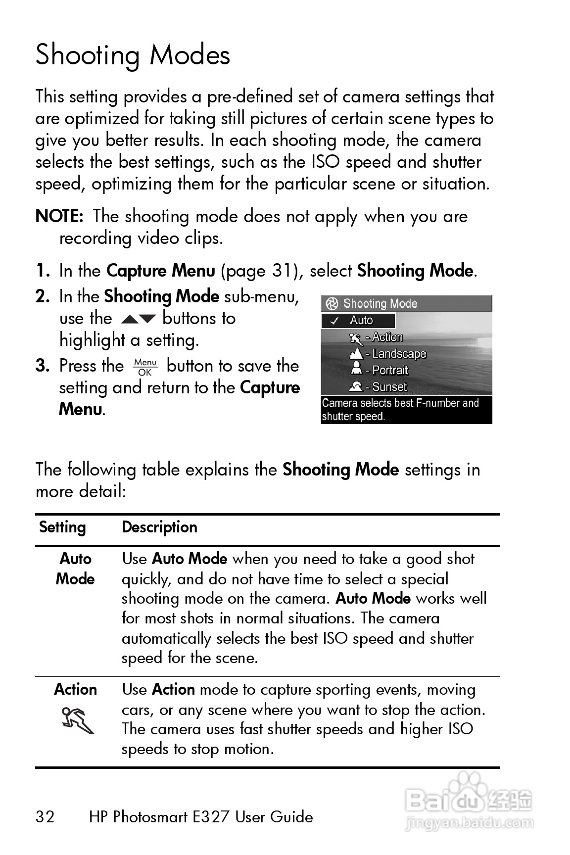 惠普Photosmart E327数码相机使用说明书:[4]