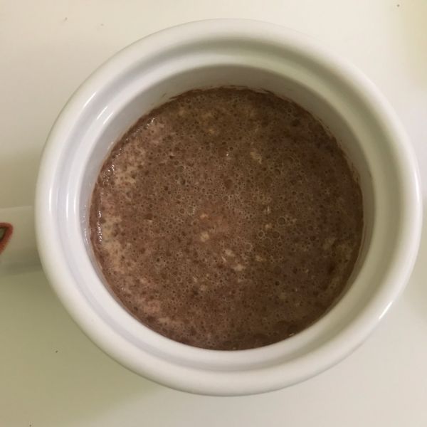 巧克力味燕麦面包布丁