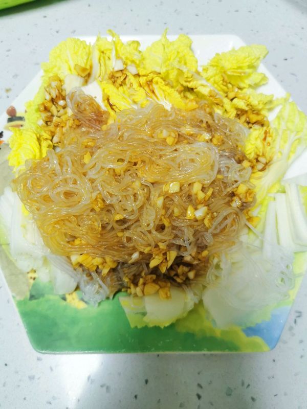 蒜蓉粉丝娃娃菜